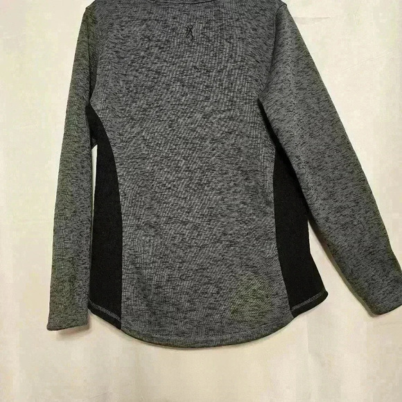 Browning Womens Gray & Black 100% Polyester Jacket Large - Picture 5 of 11